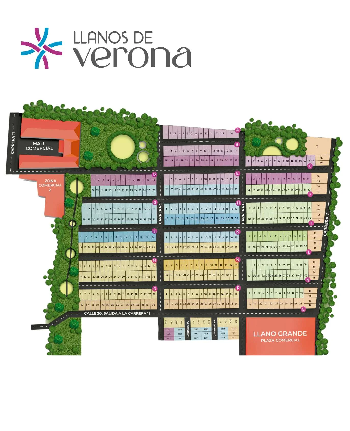 Imagen de lotes urbanizados